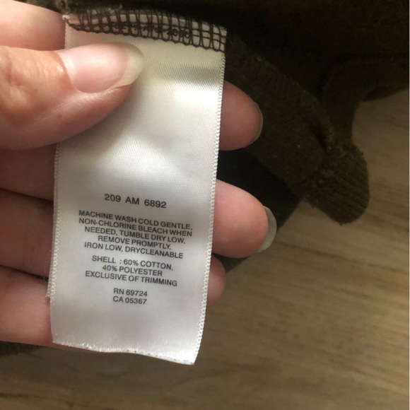 Columbia Olive Long Sleeve Shirt - Picture 6 of 7